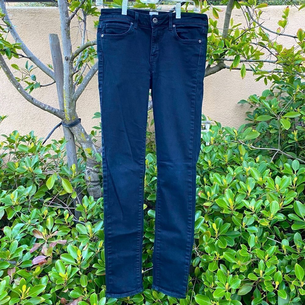 Rich & Skinny Black Denim Jeans. Straight. Size 28 Excellent pre-owned condition